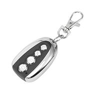 BTOSEP 433MHz Universal Remote Control Key Fob, DC 12V Wireless Cloning Garage Door Opener with 4 Programmable Function Keys, for Home Security Car Alarm Industrial Control (number)