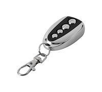 BTOSEP 433MHz Universal Remote Control Key Fob, DC 12V Wireless Cloning Garage Door Opener with 4 Programmable Function Keys, for Home Security Car Alarm Industrial Control (Letter Style)