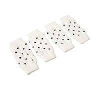 BTOSEP 4Pcs Dog Elbow Protector Cute Polka Dot Comfortable High Stretch Dirt Resistant Pet Elbow Protective Sleeve for Dogs (XL)