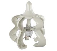 BTOSEP 5 Blades Vertical Shaft Wind Turbine Generator Kit High Efficiency 12V 24V for Marine Solar Energy Systems (300W)