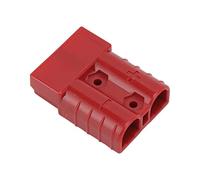 BTOSEP 50A 600V Connector Versatile Double Pole Charging Plug for Four Wheel Drive Battery Systems Small Size 2 Units (1 Set Red)