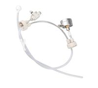 BTOSEP Aquarium CO2 System Set for Planted Tanks, Efficient DIY Carbon Dioxide Generator Kit for Aquatic Plants, 1 Set White Tube Valve Gauge Bottle Cap