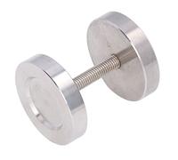 BTOSEP Barn Door Handle Rustic Design Round Stainless Steel Pull for Sliding and Pocket Doors 5cm Diameter 1 Unit