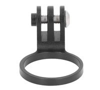 BTOSEP Bike Stem Mount Light Holder Aluminum 28.6mm Polished Angle Adjustable Bicycle Stem Action Camera Mount