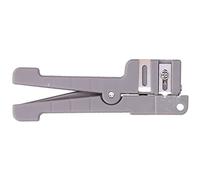 BTOSEP Cable Stripper Mini Manual Tool for Coaxial Wire and Fiber Optic Stripping Performance, Rebound Device for Enhanced Safety and Control, Durable PVC Material, Suitable for 0-3.2mm Cables