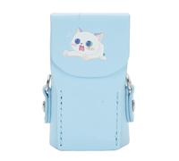 BTOSEP Camera Leather Protective Cover for POCKET 3, Soft Microfiber Material, Magnetic Closure Design, Includes Convenient Carrying Strap (Blue)