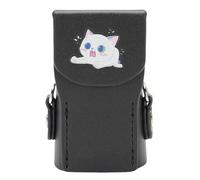BTOSEP Camera Leather Protective Cover for POCKET 3, Soft Microfiber Material, Magnetic Closure Design, Includes Convenient Carrying Strap (Black)
