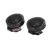 BTOSEP Car Audio Tweeter 150W Mini Dome Speaker High Efficiency Sound for Universal Car Audio System 2 Pack (Black)