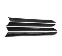 BTOSEP Car Door Side Trim Decorative Covers 4 Pcs Carbon Fiber for A4 B8 2007-2016 Left Hand Driving