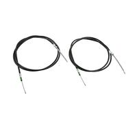 BTOSEP Car Emergency Parking Brake Cable Kit Reliable Construction Fit for Rear Disc Conversions 108in Total Length 2 Units