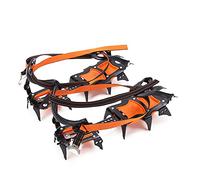BTOSEP Crampons with 12 Teeth, Durable & Strong Grip | High strength steel, Nylon fixing belts, Easy to use, Ice, Snow, Mud