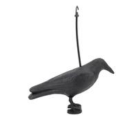 BTOSEP Crow Decoy 3D Realistic Practice Bow Decoy for Outdoor and Garden Decoration PE Material 9.3oz