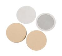 BTOSEP Disk Coffee Filter Stainless Steel Reusable Replacement for French Press 2.4 Inch Durable Mesh for Coffee Lovers (with Filter Papers)