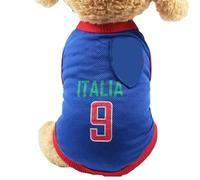 BTOSEP Dog World Cup T Shirt Vivid Cute Soft Breathable Vest for Summer Activities Polyester 1 Pack (#3)