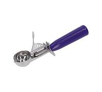 BTOSEP Easy Release Ice Cream Scoop with Ergonomic Plastic Handle for Ice Cream Shops Home Kitchens 3 Sizes (Purple Small)