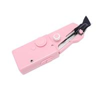 BTOSEP Electric Handheld Sewing Machine, Compact and Portable for On-the-Go Repairs, Durable ABS Material, Perfect for Clothing and Curtains (Pink)