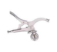 BTOSEP Electroplated Locking Pliers Sturdy Clamp for Secure Fixation in Woodwork 1 Piece (9")