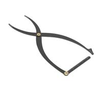 BTOSEP Eyebrow Stencil Microblading Ruler Stainless Steel 3 Point Positioning Golden Ratio Symmetrical Measuring Tool Eyebrow Ruler (Black)