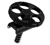 BTOSEP Folding Bicycle Aluminum C Buckle Durable Hinge Clamp for Folding Bikes 60x54mm 1 Piece (Black)