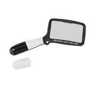 BTOSEP Folding Handheld Magnifying Glass with Light 3X Large Rectangle Dimmable LED for Seniors Easy Reading