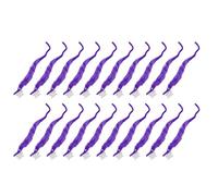 BTOSEP Furry Plush Toy Soft Touch Cute Fuzzy for Party Play 20 Pcs 8.7in Multicolor (Purple)