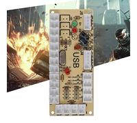 BTOSEP Game USB Encoder Controller for and PC, Eco-Friendly Material with Stylish Acrylic Case (822A)