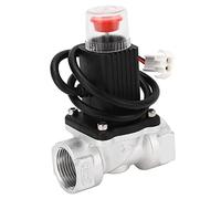 BTOSEP Gas Solenoid Valve Durable Quick Closing Cut Off Valve for Gas Pipeline and Cylinder Control ABS Aluminum Alloy G3/4 50kPa
