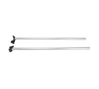 BTOSEP Greenhouse Down Pipe 82cm Durable Rainwater Gutter Pipe Easy Drainage for Medium Sized Greenhouse PVC Aluminum Alloy 2 Pcs