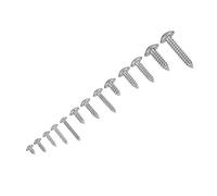 BTOSEP High-Strength 180Pcs Stainless Steel Screws Assortment M3 M4 M5 M6 for Home Improvement
