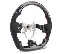 BTOSEP Hydro Dip Steering Wheel Carbon Fiber Style Perforated Leather Replacement for 2008-2014 with Enhanced Grip
