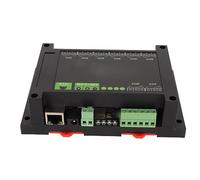 BTOSEP Industrial Grade 8 Channel Ethernet Relay Module with PoE Port for Industrial Control Applications, ABS, 1 Unit