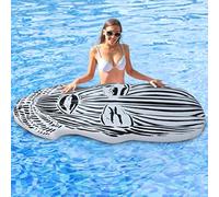 BTOSEP Inflatable Pool Floats Fun Face Shaped Lounger Raft for Summer Beach Relaxation 172cm Long Durable PVC (human face)