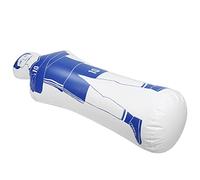 BTOSEP Inflatable Training Dummy Tumbler, Durable Punching Bag for Soccer Practice, Portable Design 0.35mm PVC, 40x160cm (Blue)