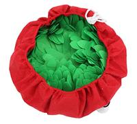 BTOSEP Interactive Dog Sniffing Mat for Slow Feeding and Boredom Relief Non-Slip Design for Pets Made of Durable Felt Cloth (Red)