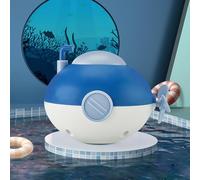 BTOSEP Interactive Submarine Clockwork Bath Toy, Fun and Safe Water Play for Kids, Enhances Bath Time Imagination, Durable Plastic Material, 4.3 X 3.3in (Blue)