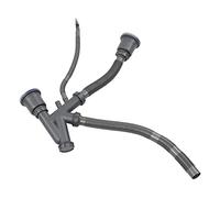 BTOSEP Lavatory Drain Assembly Flexible and Easy to Assemble Sink Drain for Double Wash Basin Kitchen 2 Units