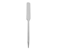 BTOSEP Liquid Foundation Spatula Ergonomic Stainless Steel Stirring Rod for Makeup Artists, Nail Art DIY, 1 Piece