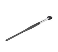 BTOSEP Mini Fan Highlighter Brush with Fine Bristles for Delicate Makeup Finishing Touch 1 Piece Solid Wood