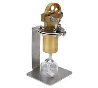 BTOSEP Mini Stirling Engine Model for Physics Experiment and Education Fun - Desktop Mechanical Toy in Iron, 12x6cm