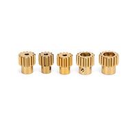 BTOSEP Motor Pinion Gears Set Durable High Performance for 1/10 RC Car Upgrade 5pcs 32P Pinion Gear Set