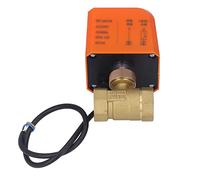 BTOSEP Motorized Ball Valve Normally Closed 2 Way Premium Quality Durable Brass for Water Control DN20 AC220V Industrial Use