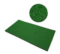 BTOSEP Nylon Grass Golf Mat for Training Practice Hitting Pad Equipment Suitable for Balcony Garden Office 60x30cm