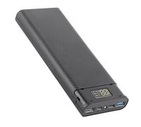 BTOSEP Power Bank Case DIY Kit for Fast Charging At Home Personal Use, Durable ABS Material, Supports All Mobile Phones (Black)