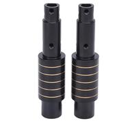 BTOSEP RC Brass Rear Axle Tube Set, Enhanced Stability and Unique Design for Off-Road Adventures, Fit for Axial SCX10 Pro 1/10, 2 Pieces