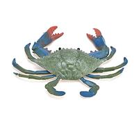 BTOSEP Realistic Crab Model Educational Toy for Kids, Durable Plastic Marine Animal Model, Perfect Desk Decoration, 17.5 X 2.3cm (PL127-524 Crab (0.072kg))