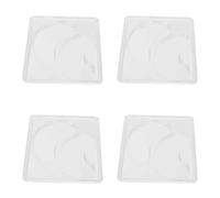 BTOSEP Reusable Eye Mask Mold Set, 12Pcs Transparent DIY Under Eye Patches for Safe and Easy Skin Treatment, Durable ABS Design