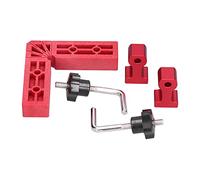 BTOSEP Right-Angle Positioning Clamp 120x120mm Portable Plastic Woodworking Corner Clamp Easy-to-Use for Panel Splicing