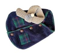 BTOSEP Small Dogs Winter Clothes Fine Workmanship Delicate Sewing Process for Pomeranian Poodle, Suitable for Pets in Autumn and Winter (L)