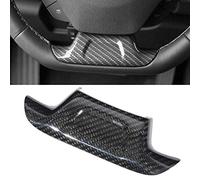 BTOSEP Steering Wheel Cover Luxury Style Scratch-Resistant for Camaro ZL1 2017-2019 Auto Accessories 1 Piece (Low configuration without opening holes)