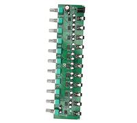 BTOSEP Stereo Headphone Amplifier Compact 10 Channels High Power Sound Splitter for Studio and Stage Applications DC12-24V